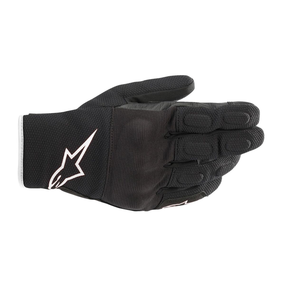 Alpinestars S-Max Drystar WP Korumalı Motosiklet Eldiveni Siyah / Beyaz