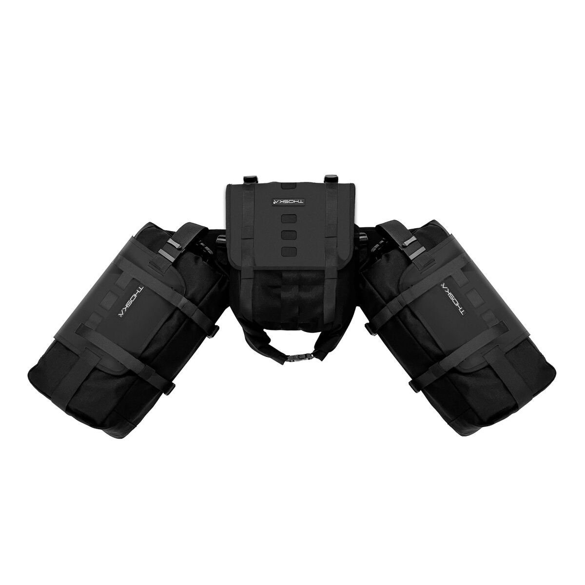 قطعات موتورسیکلت Thoska Heibe AX 16 V2 Yan کیف ست مشکی