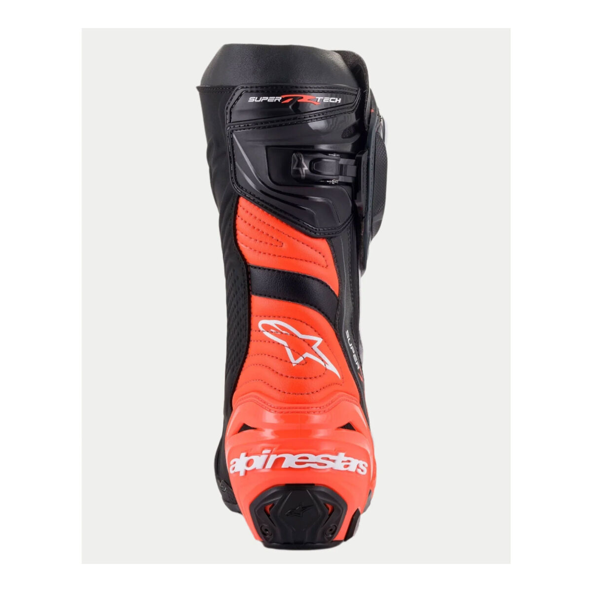 بوت موتورسیکلت Alpinestars Supertech R محافظ‌دار اسپرت مشکی / قرمز / سفید