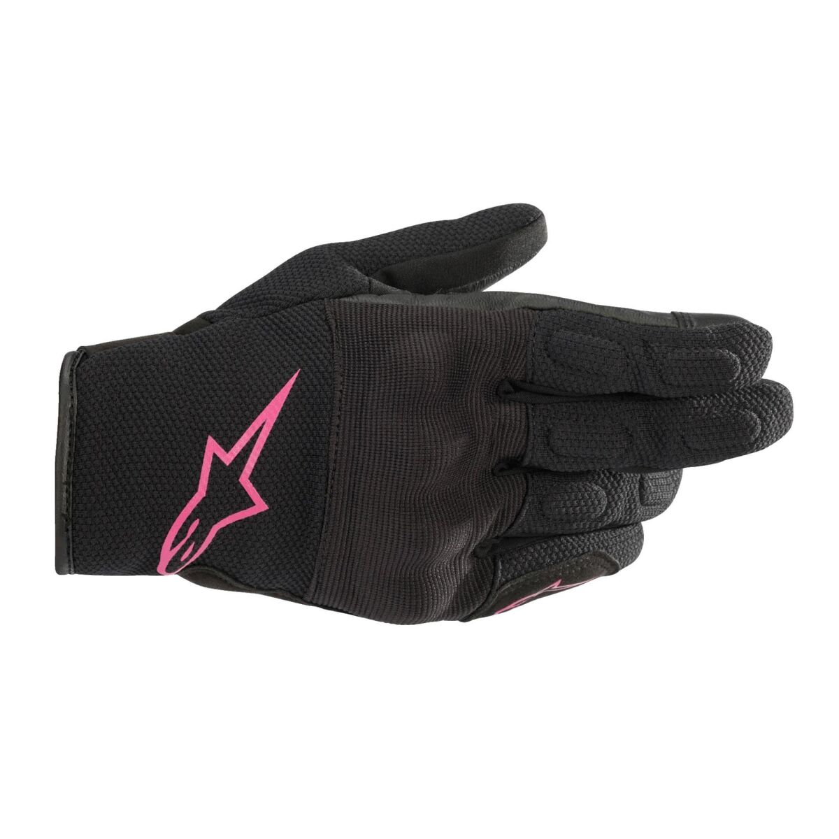 Alpinestars S-Max Drystar Protective Women Motorcycle Glove Black / FuşYa