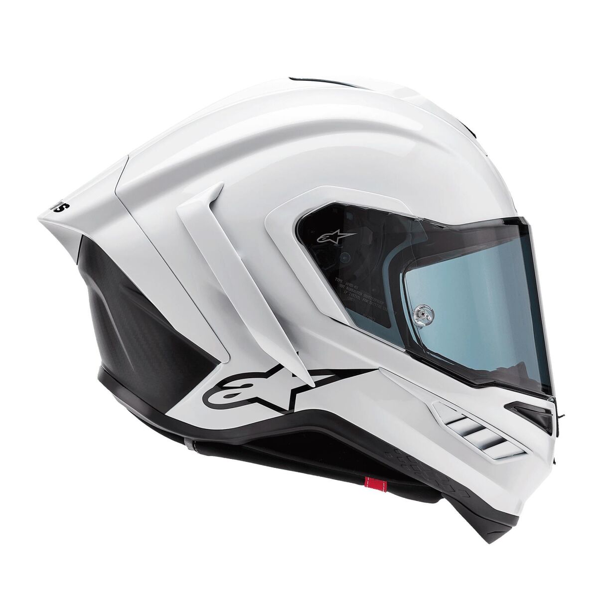 کلاه ایمنی موتورسیکلت Alpinestars Supertech R10 کربن اسپرت سفید / مشکی