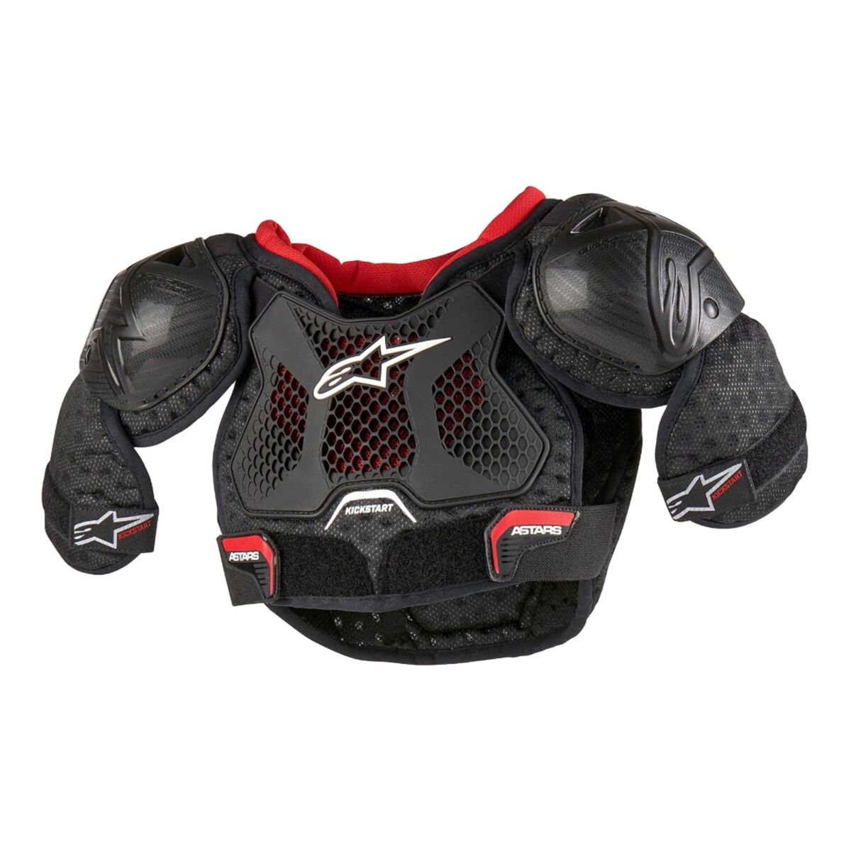 تجهیزات محافظ موتور Alpinestars Bionic Action Kickstart کودک بالا محافظ مشکی / قرمز