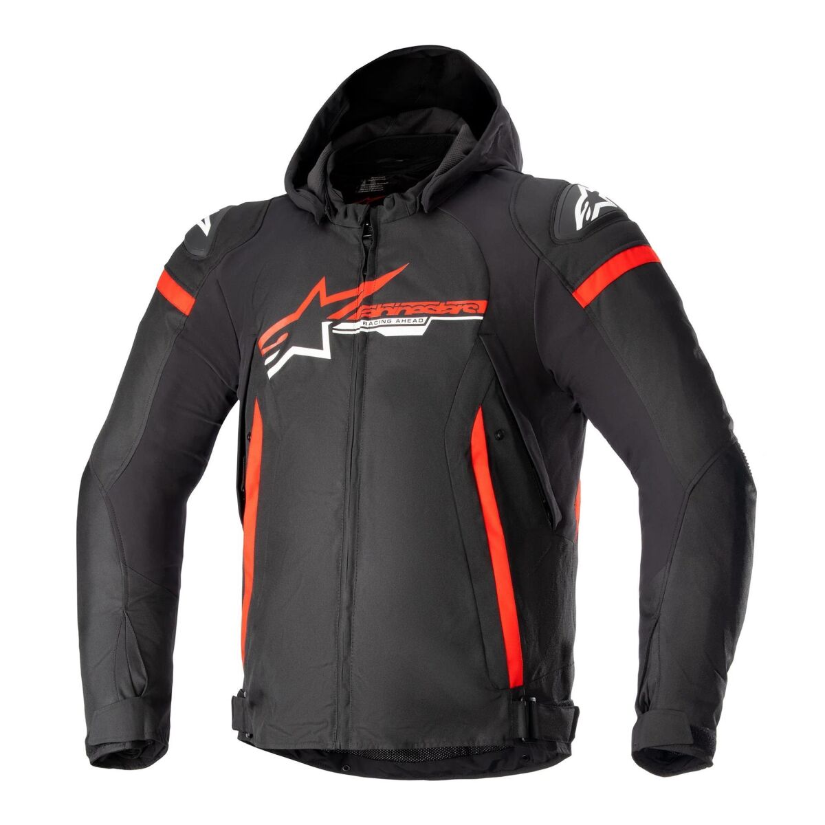 Alpinestars Zaca WP Protective Motorcycle Jacket Black / Red
