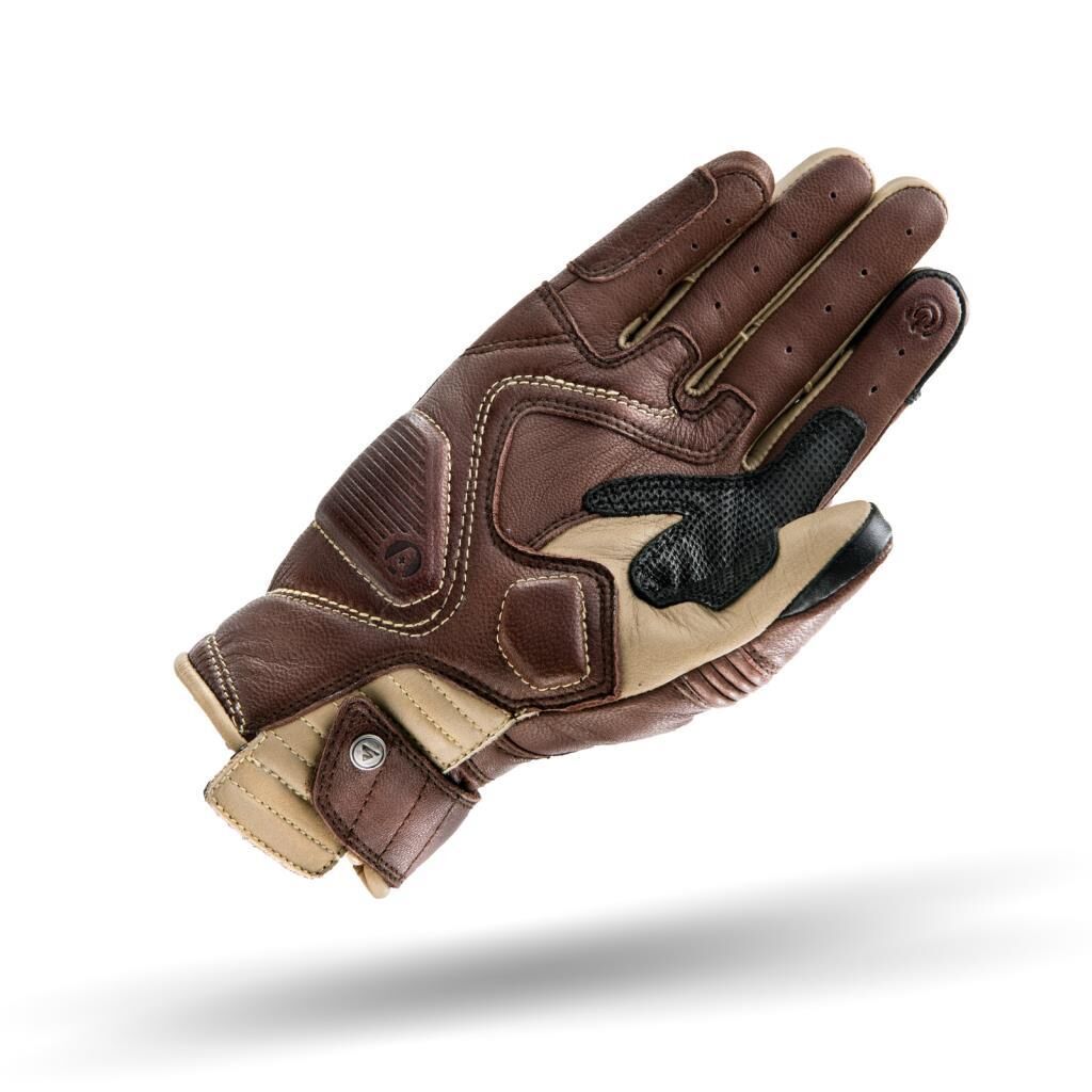 Shima Aviator Protective Motorcycle Glove Brown