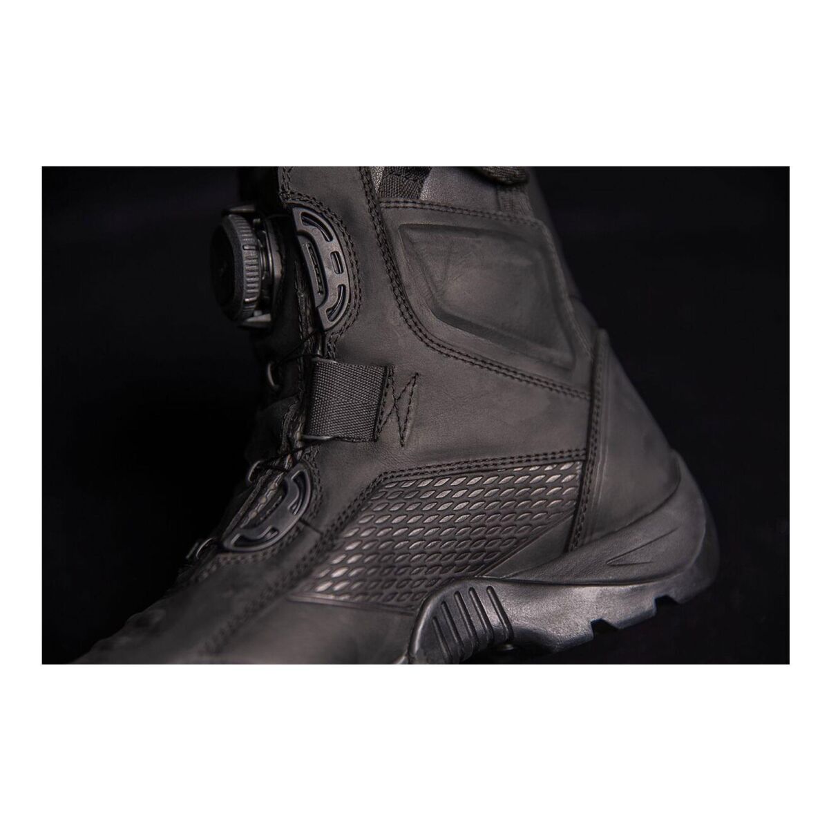 Icon Stormhawk Protective Motorcycle Boot Black