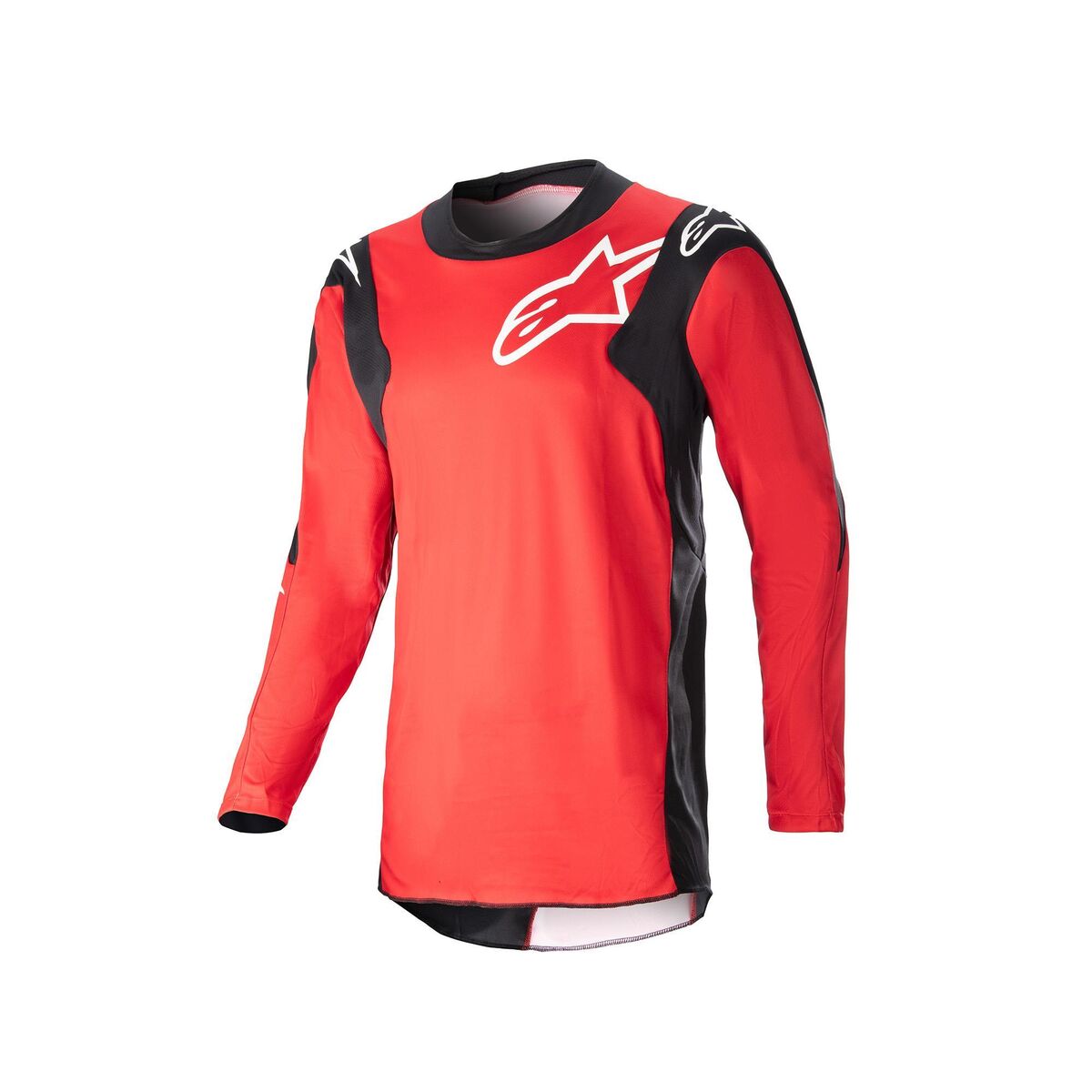 تجهیزات آفرود Alpinestars Racer Hoen کراس موتورسیکلت جرسی قرمز / مشکی