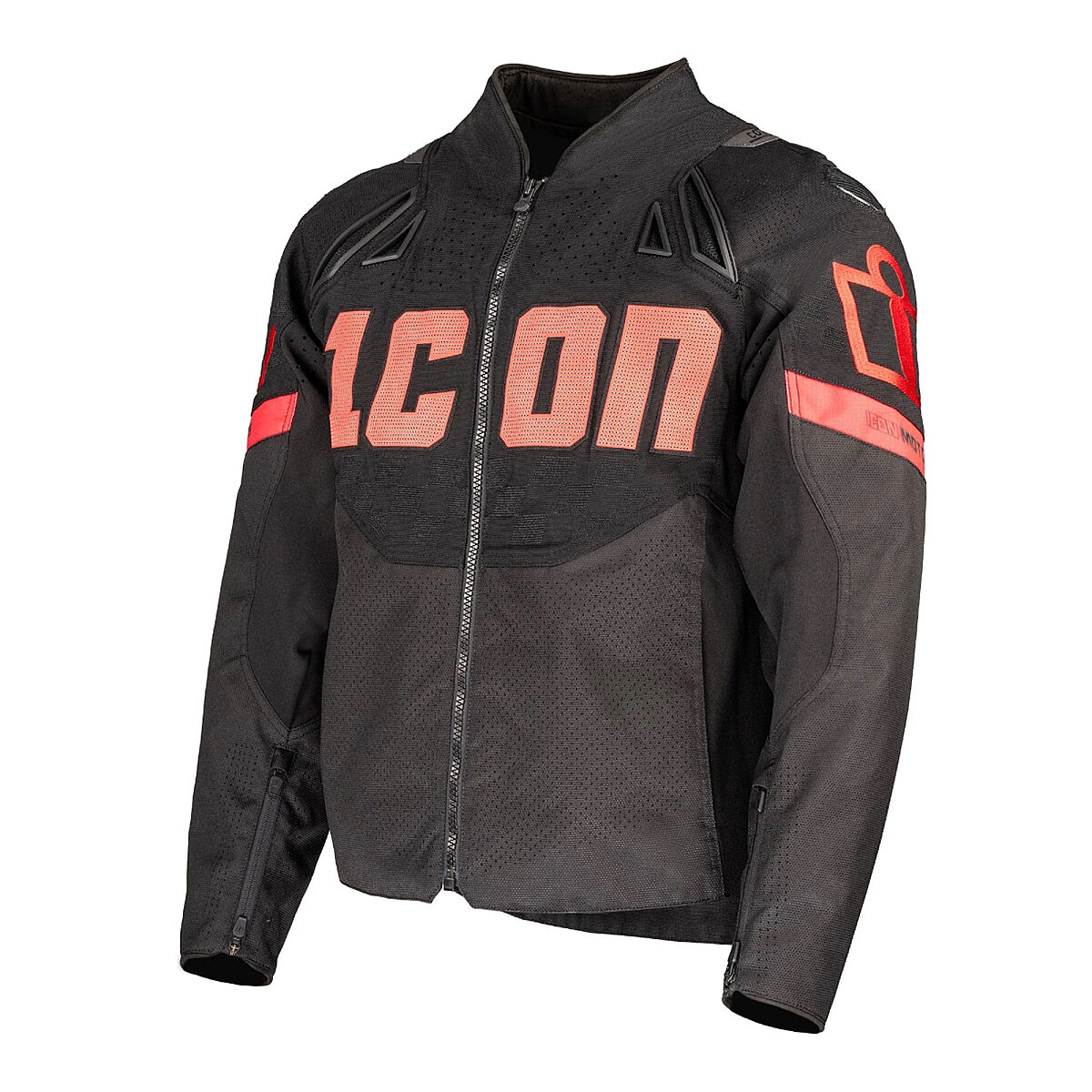 Icon Contra 3 Hero Protective Motorcycle Jacket Black