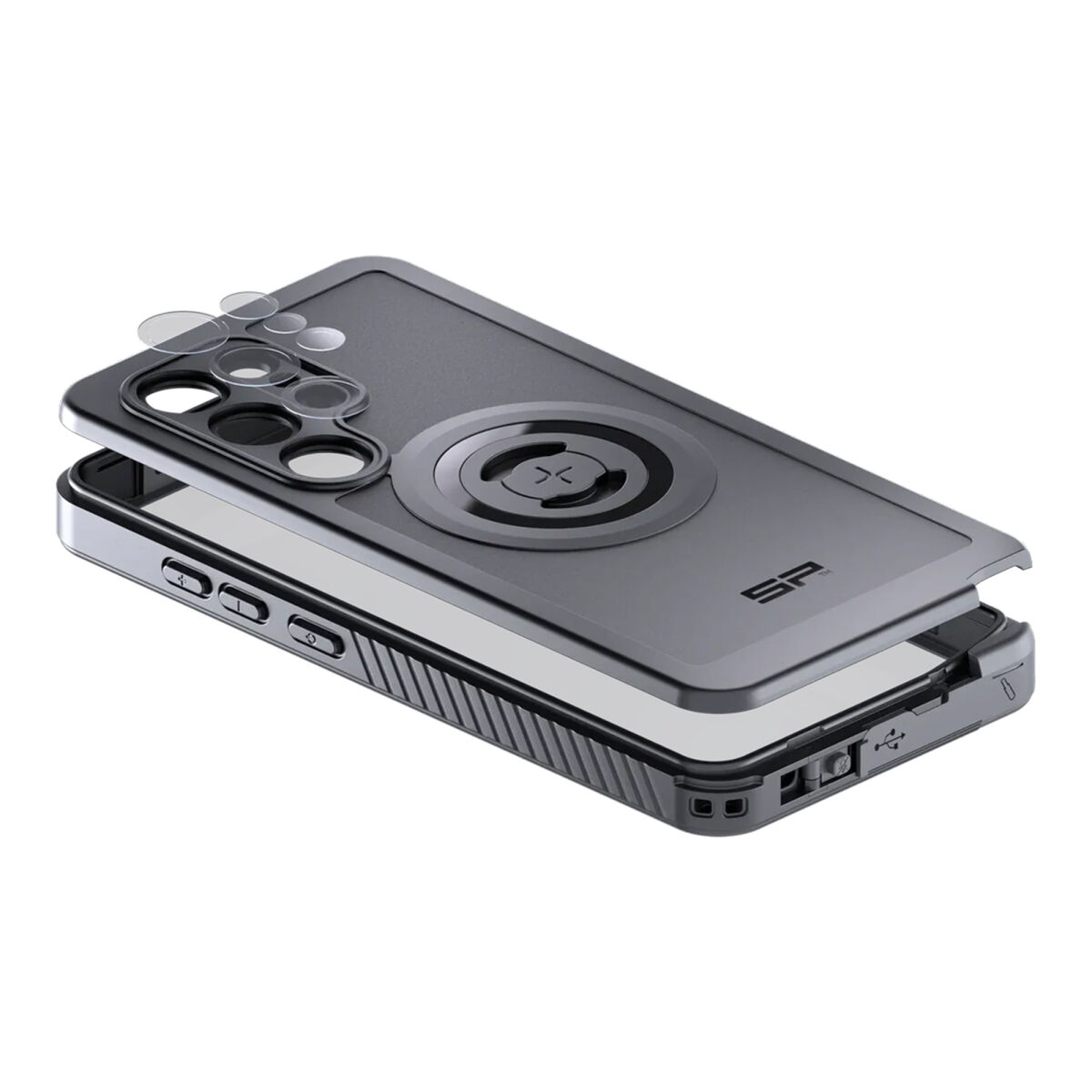 Sp Connect C+ Samsung S25 Ultra Extreme Telefon KıLıFı Black