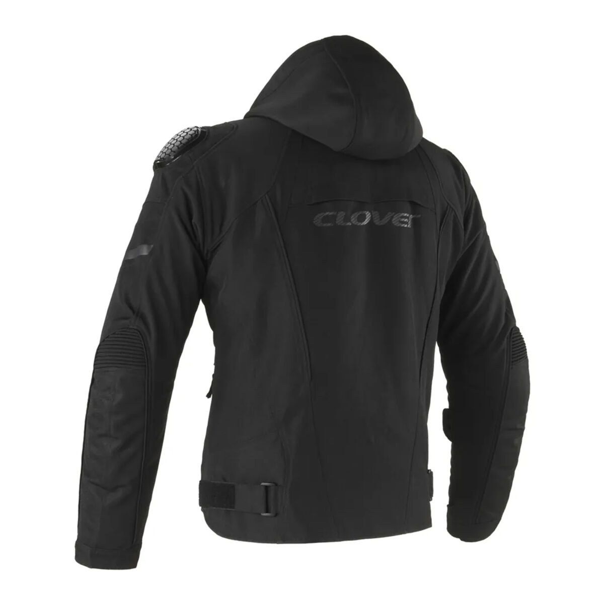Clover Rainblade-3 WP Korumalı Motosiklet Montu Siyah