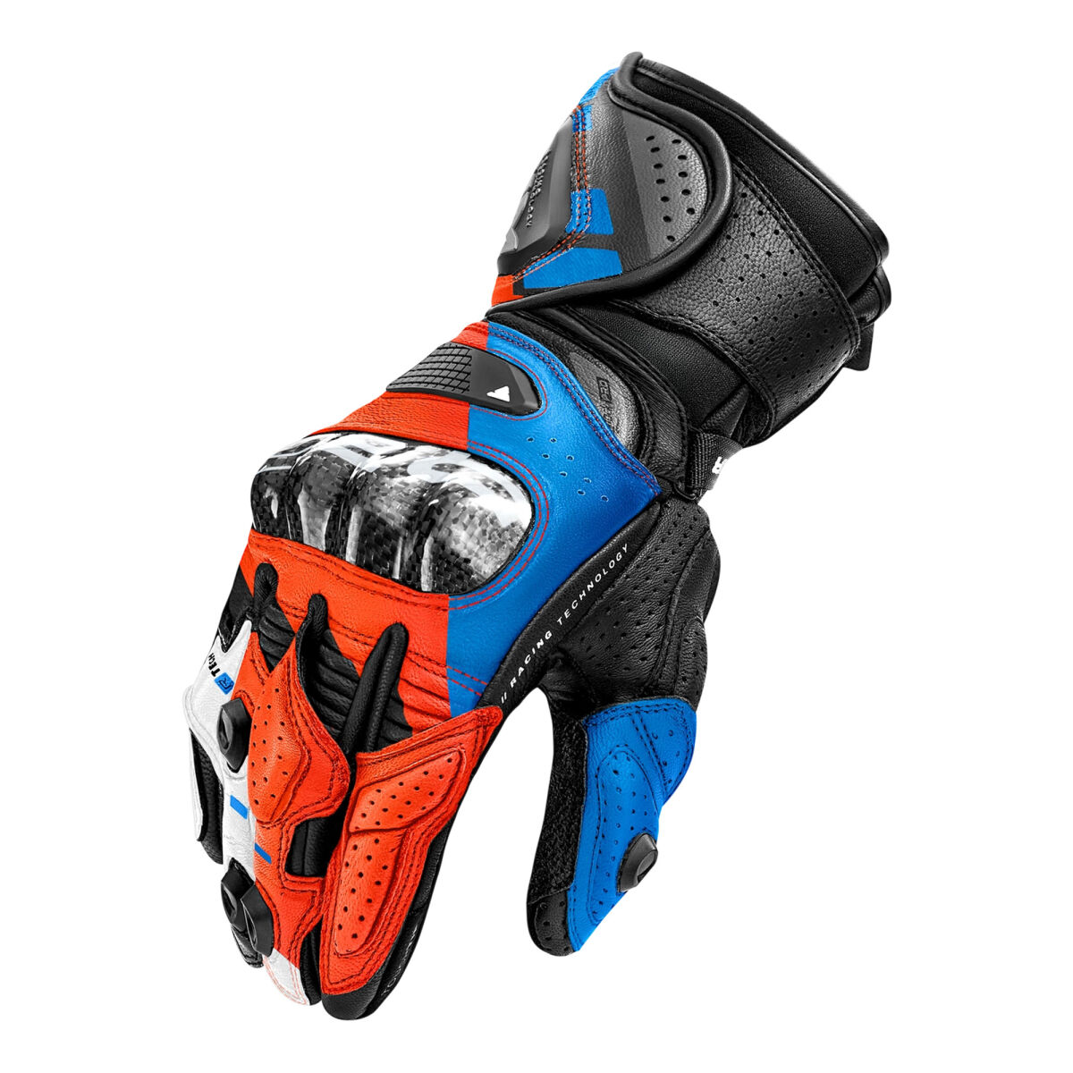 Shima RS-3 Korumalı Motosiklet Eldiveni Mavi