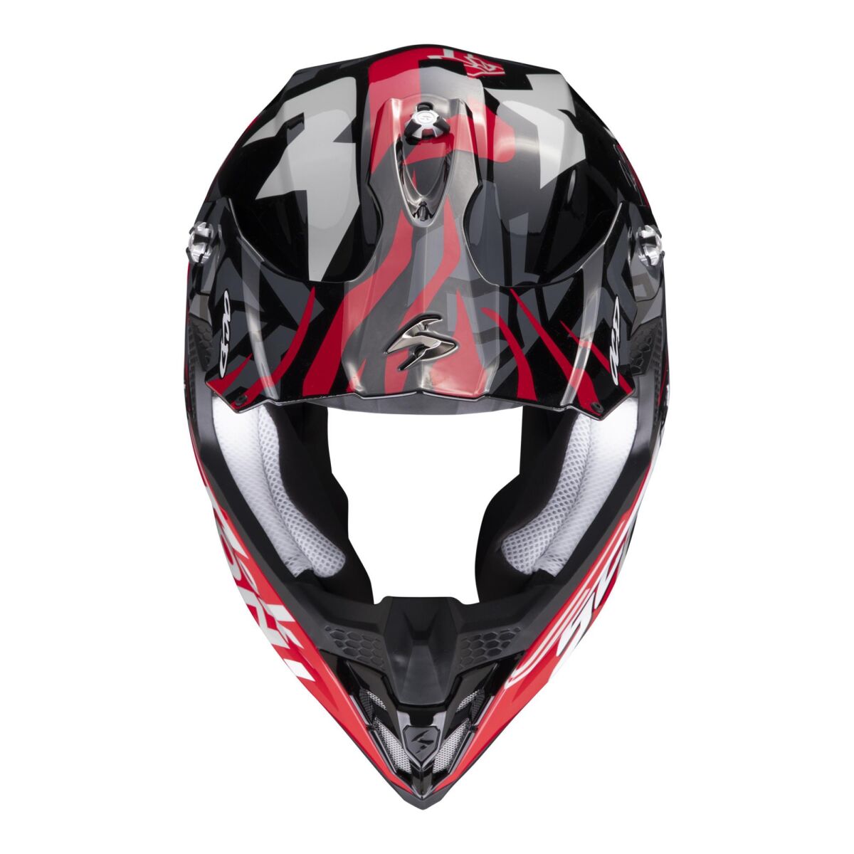 Scorpion VX-16 Evo Air Rok Off-Road Helmet Black / Red