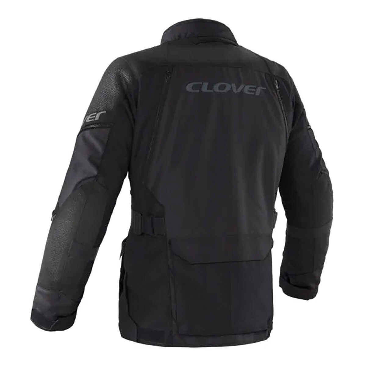 کاپشن موتورسیکلت Clover Outland-3 WP محافظ‌دار مشکی