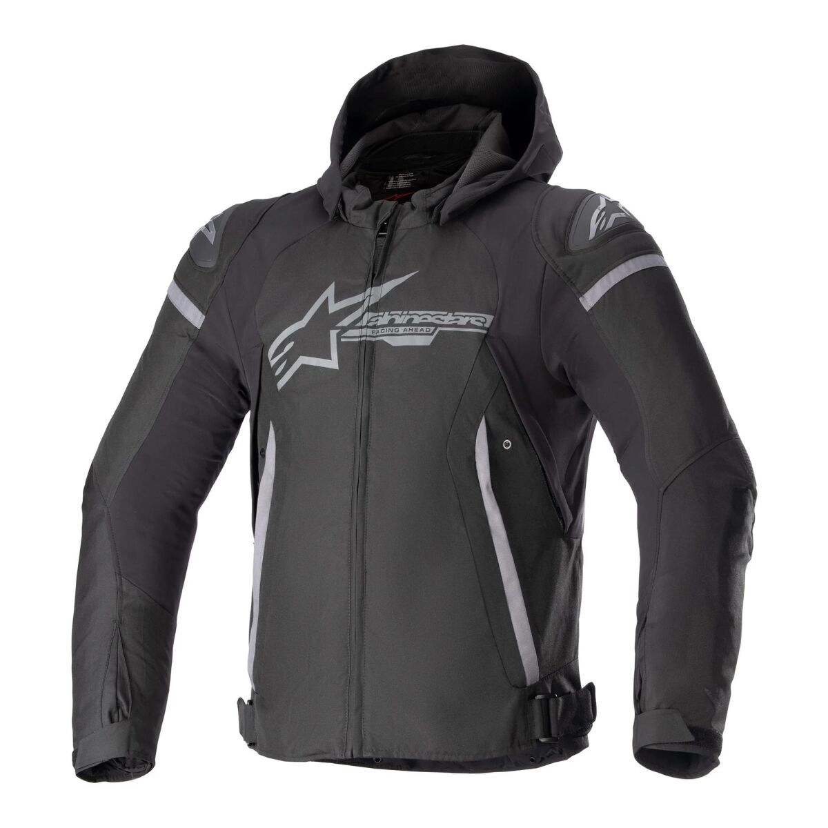 Alpinestars Zaca WP Protective Motorcycle Jacket Black / Grey