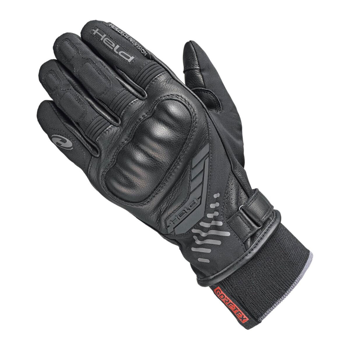 Held Madoc Gore-Tex Protective Motorcycle Glove (KıSa Parmak) Black