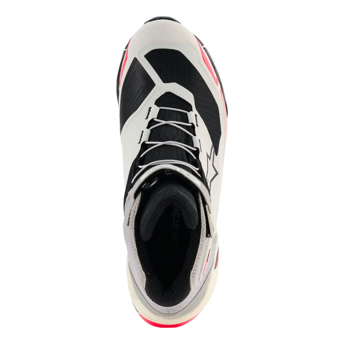 بوت موتورسیکلت Alpinestars CR-X DS محافظ‌دار زنانه سفید / مشکی / قرمز