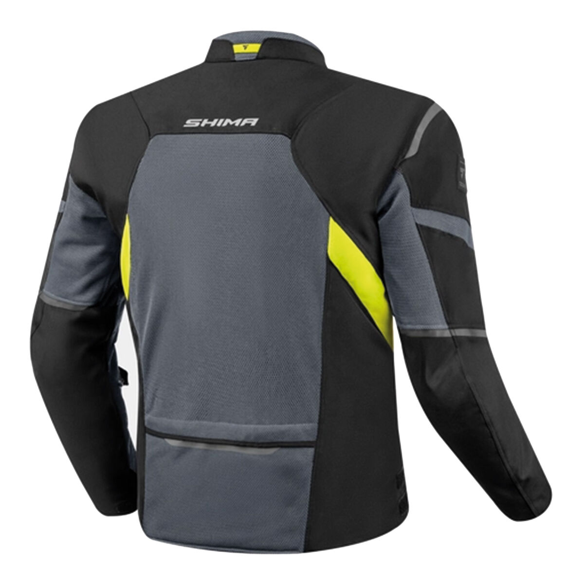 Shima Rush 2.0 Men Vent Protective Motorcycle Jacket Yellow