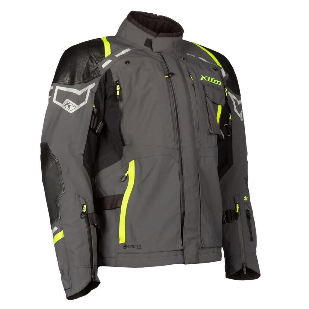 Klim Kodiak Protective Motorcycle Jacket Dark Grey
