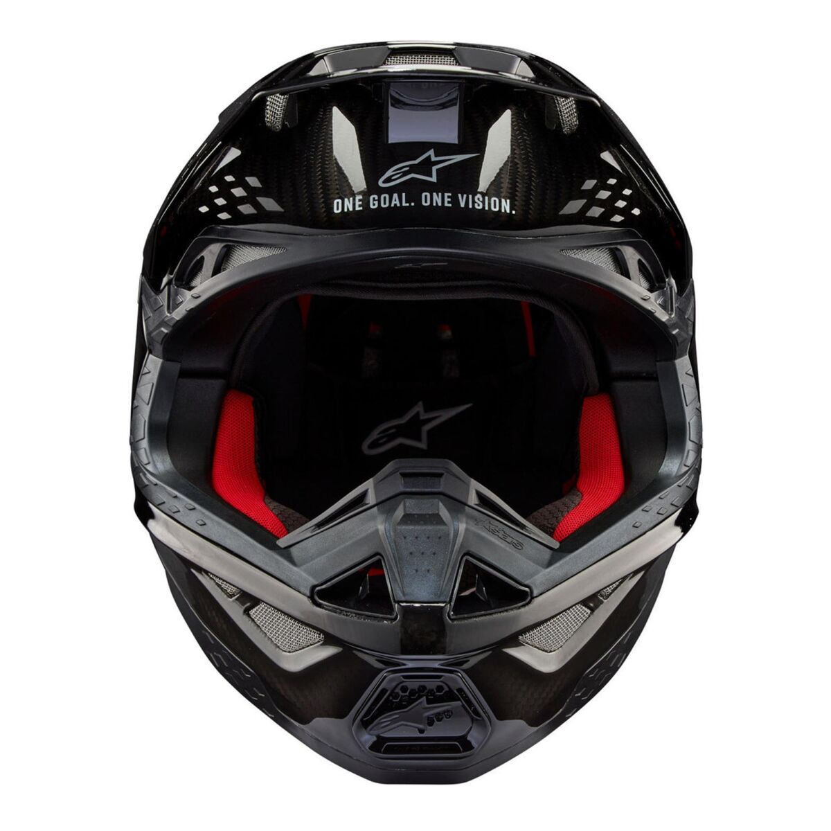 کلاه ایمنی موتورسیکلت Alpinestars Supertech M10 آفرود کلاه ایمنی مشکی / سفید