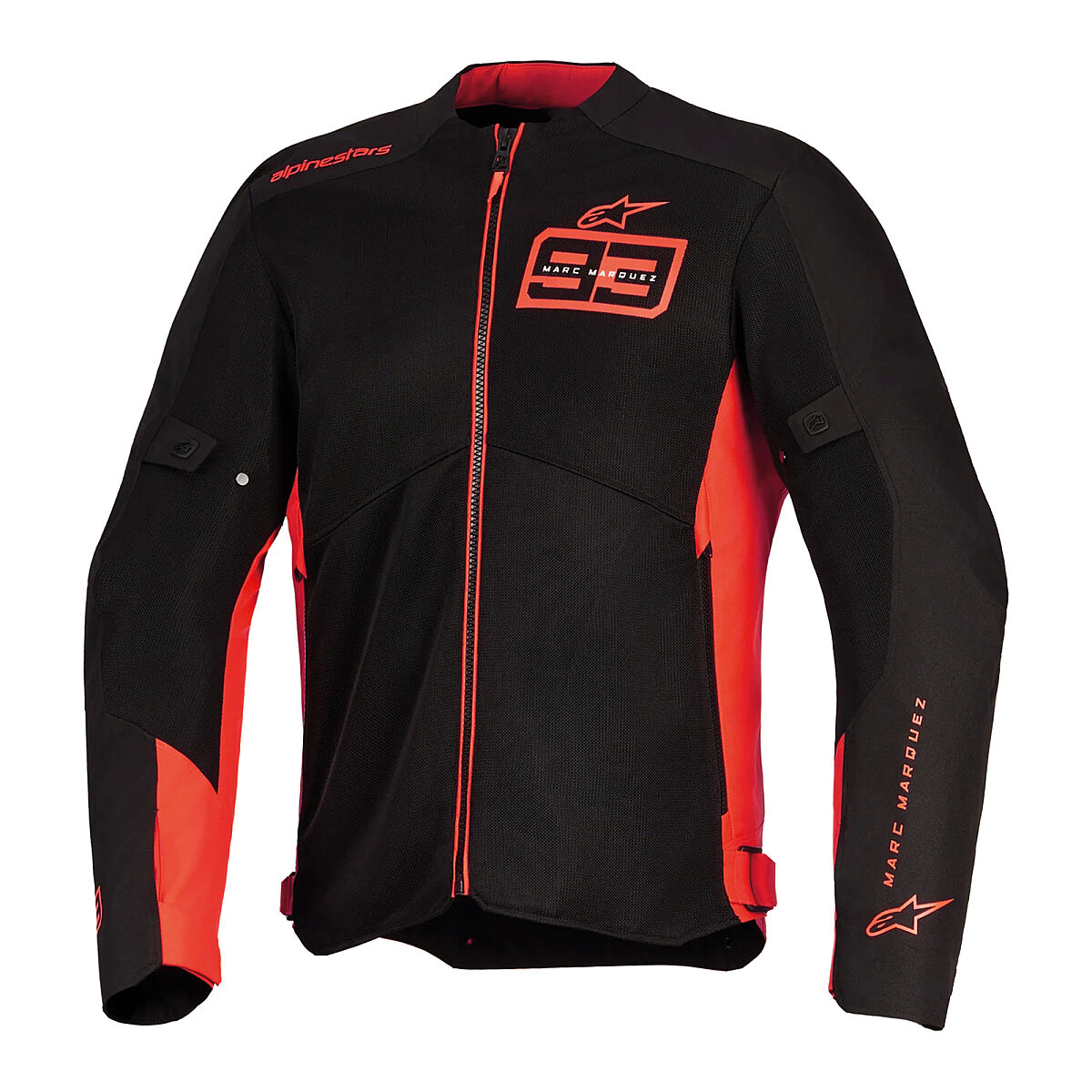 کاپشن موتورسیکلت Alpinestars MM93 C-1 Air محافظ‌دار قرمز / مشکی