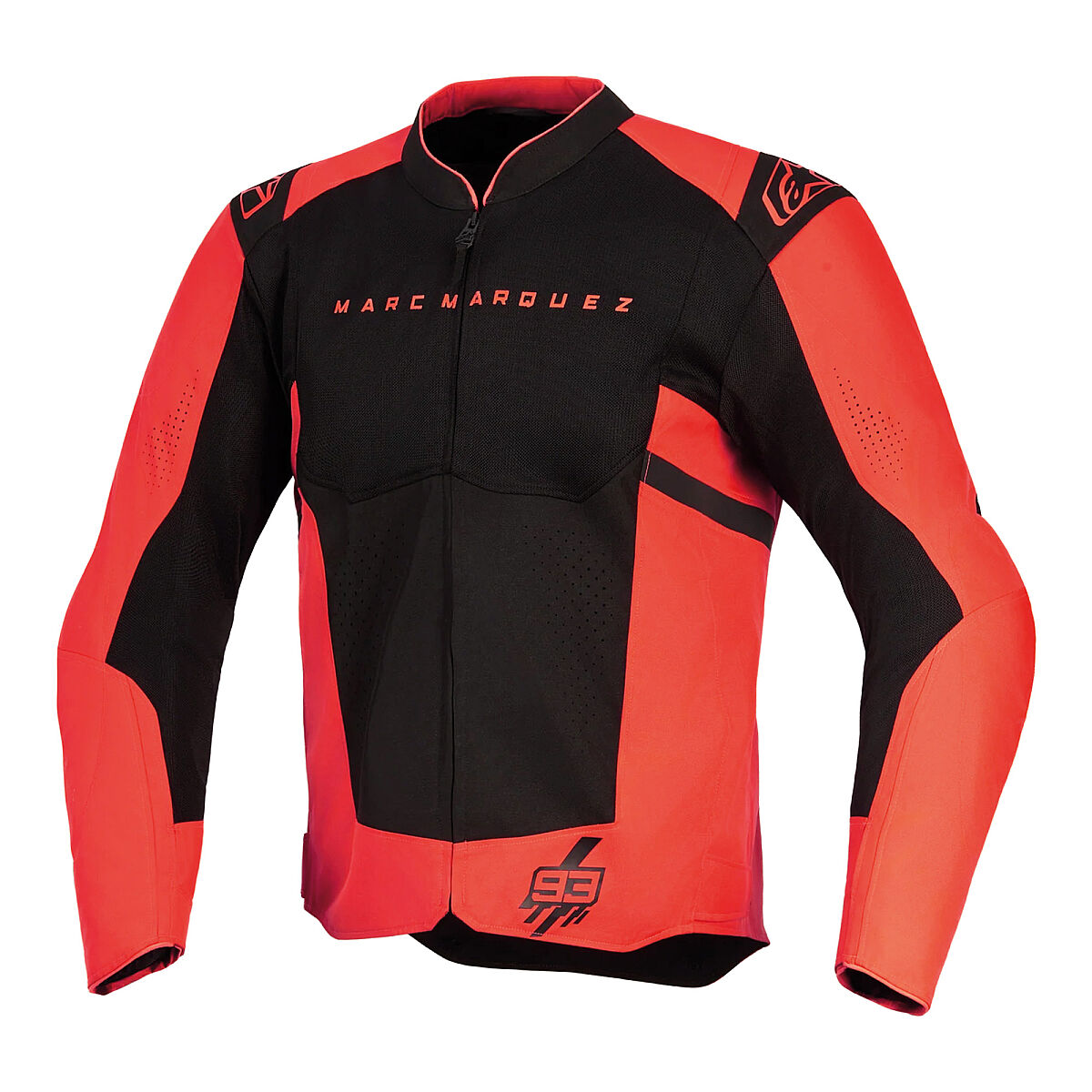 Alpinestars MM93 T-SPS Air V2 Korumalı Motosiklet Montu Kırmızı / Siyah