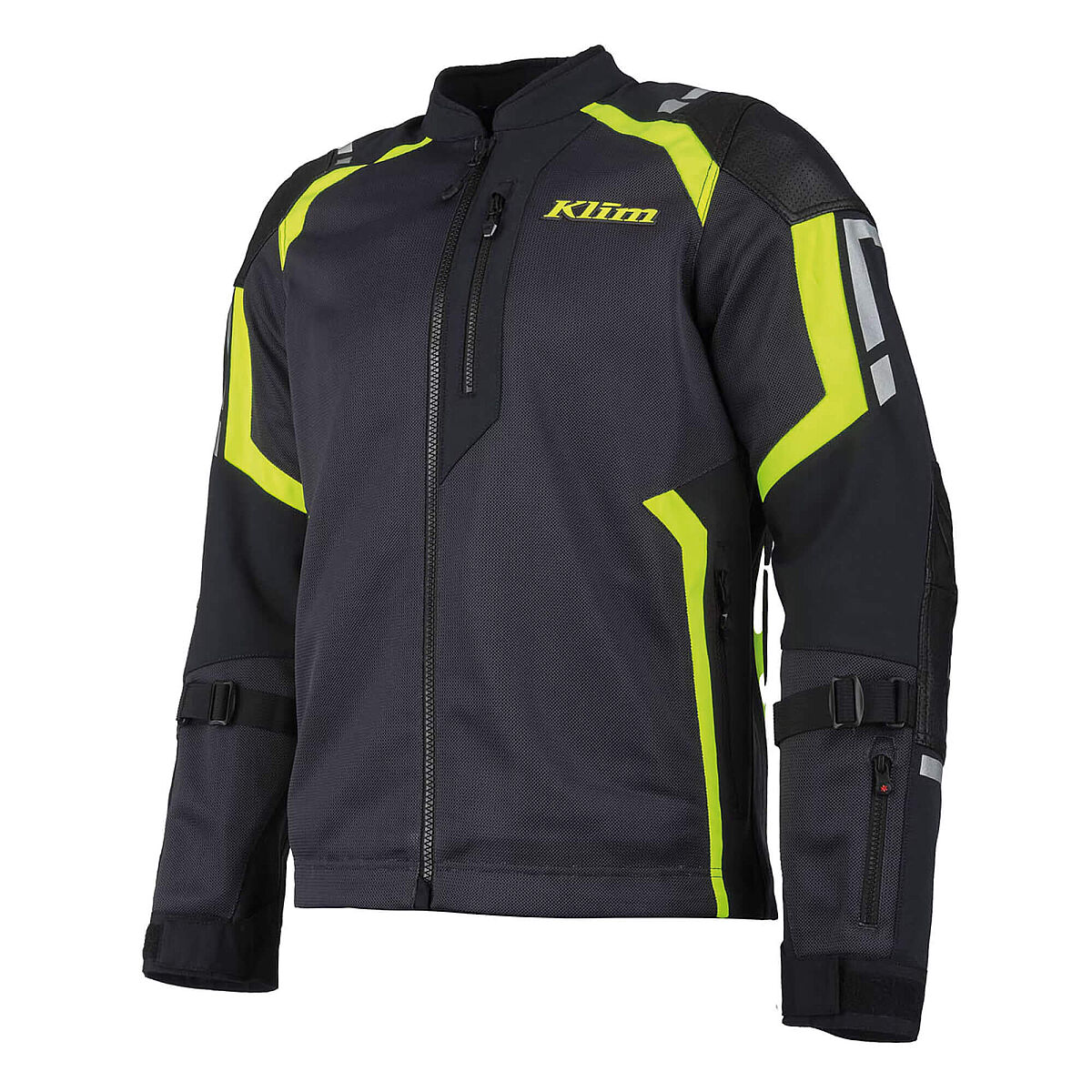 Klim Induction Pro Protective Motorcycle Jacket Grey / Yellow