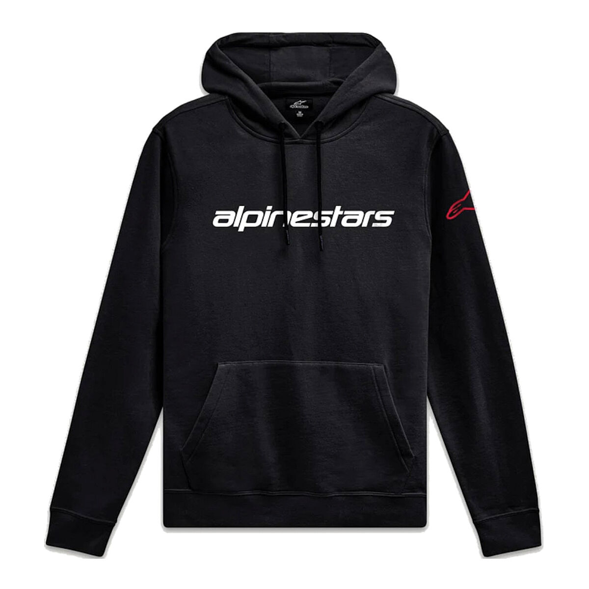 Alpinestars Linear Wordmark V3 Hoodie KapüşOnlu Sweatshirt Black / White