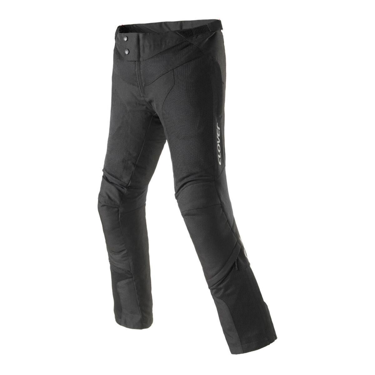 Clover Airjet-6 Korumalı Yazlık Motosiklet Pantolonu Siyah