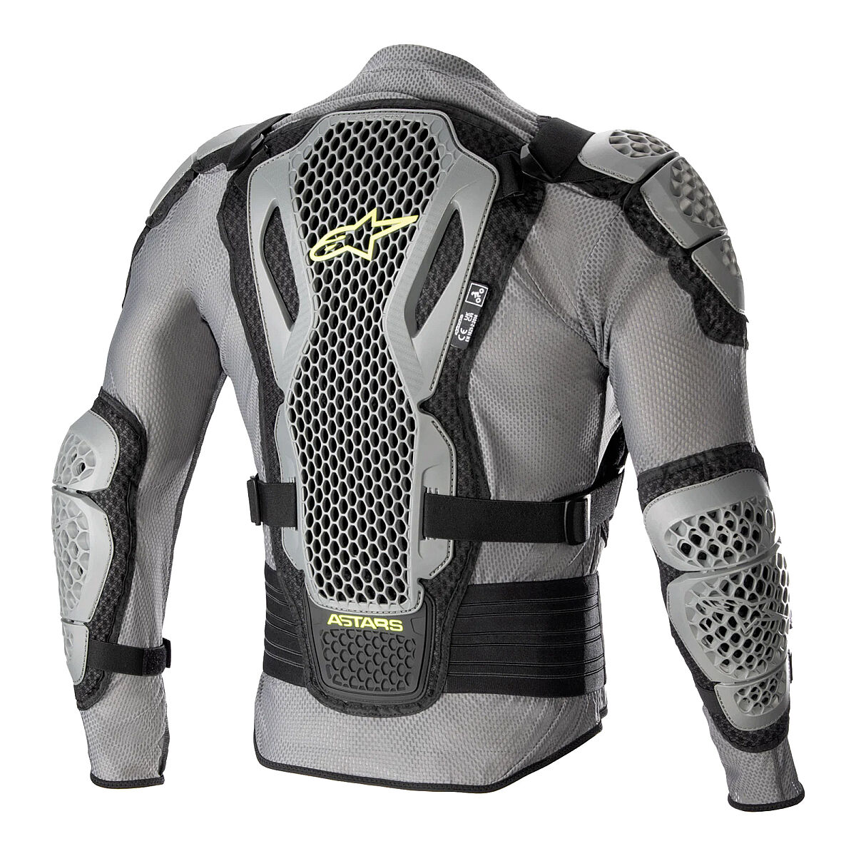 تجهیزات محافظ موتور Alpinestars Bionic Action V2 Body محافظ (Tam بدنه محافظ) خاکستری / زرد