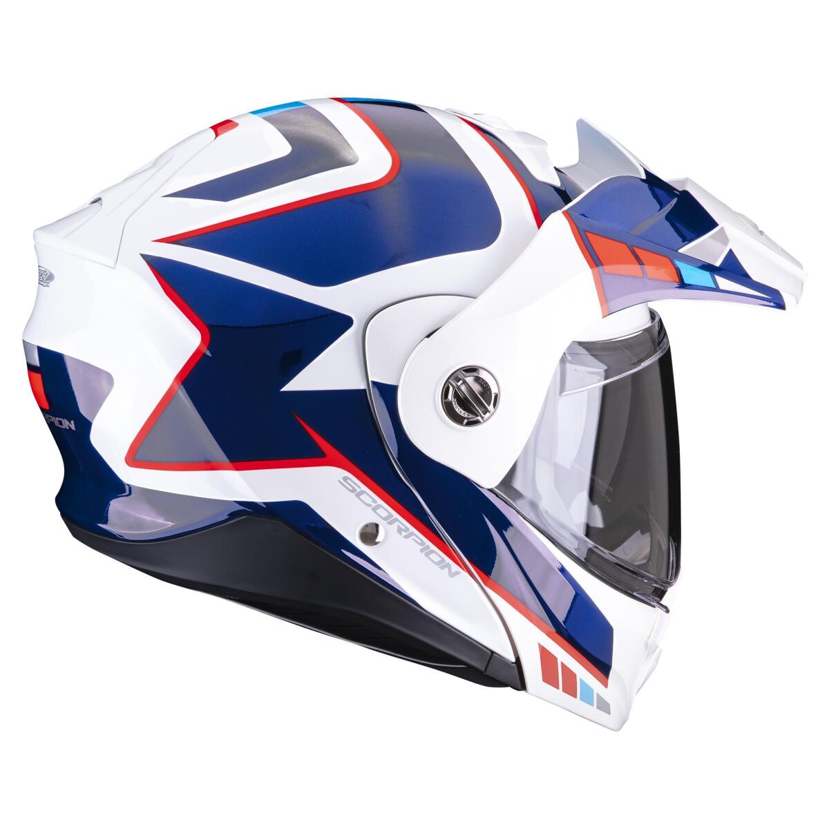 Scorpion ADX-2 Camino Adv Motorcycle Helmet Blue / Red