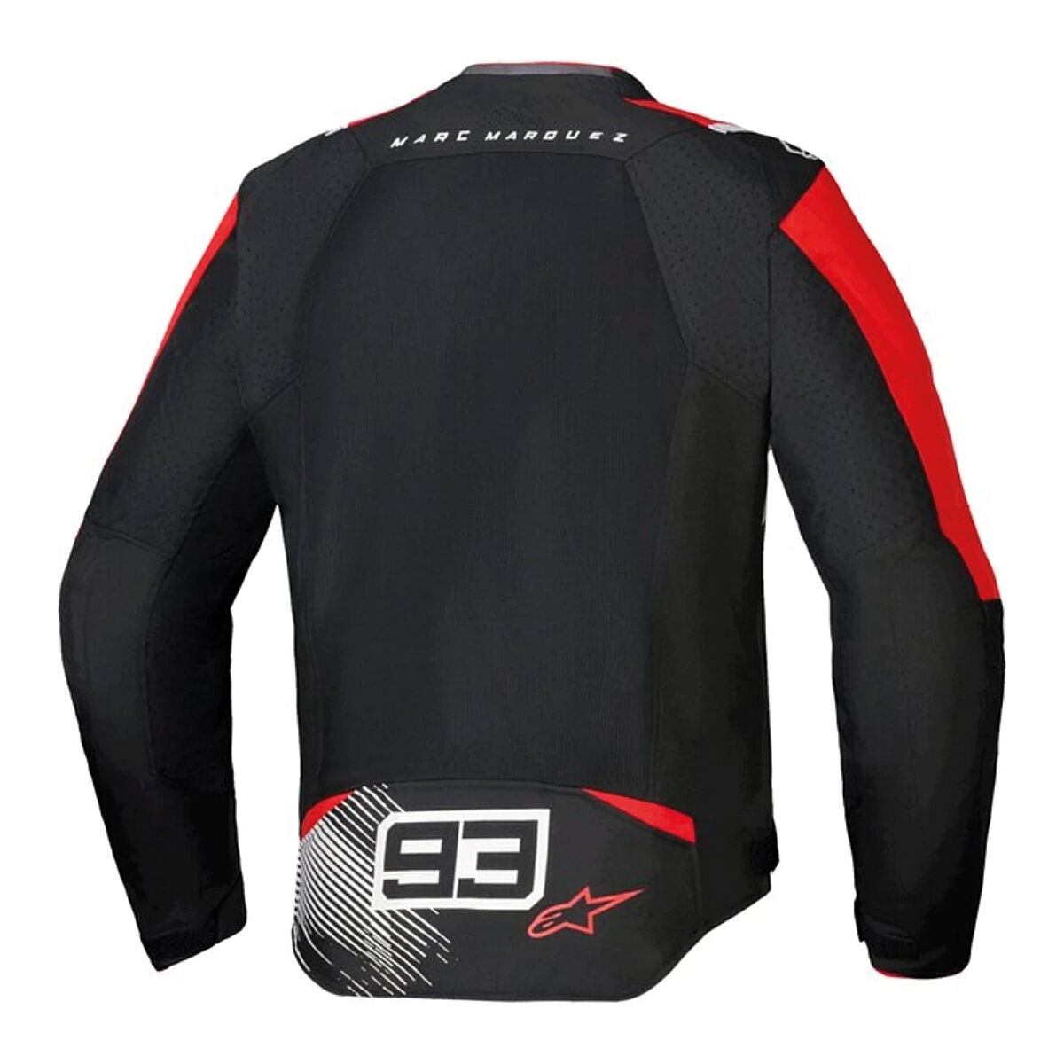Alpinestars MM93 T-SPS Air V2 Korumalı Motosiklet Montu Siyah / Kırmızı / Beyaz