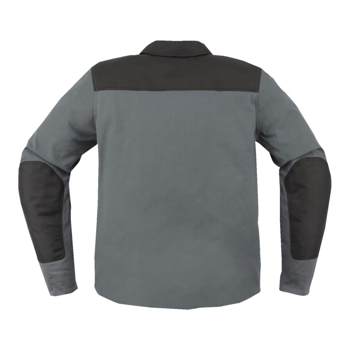 Icon Upstate Canvas CE Protective Motorcycle Jacket Black / Grey
