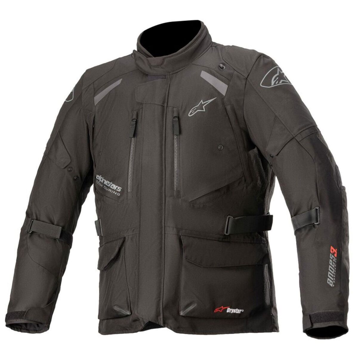 GARAJJ Alpinestars Andes V3 Drystar Protective Motorcycle Jacket Black