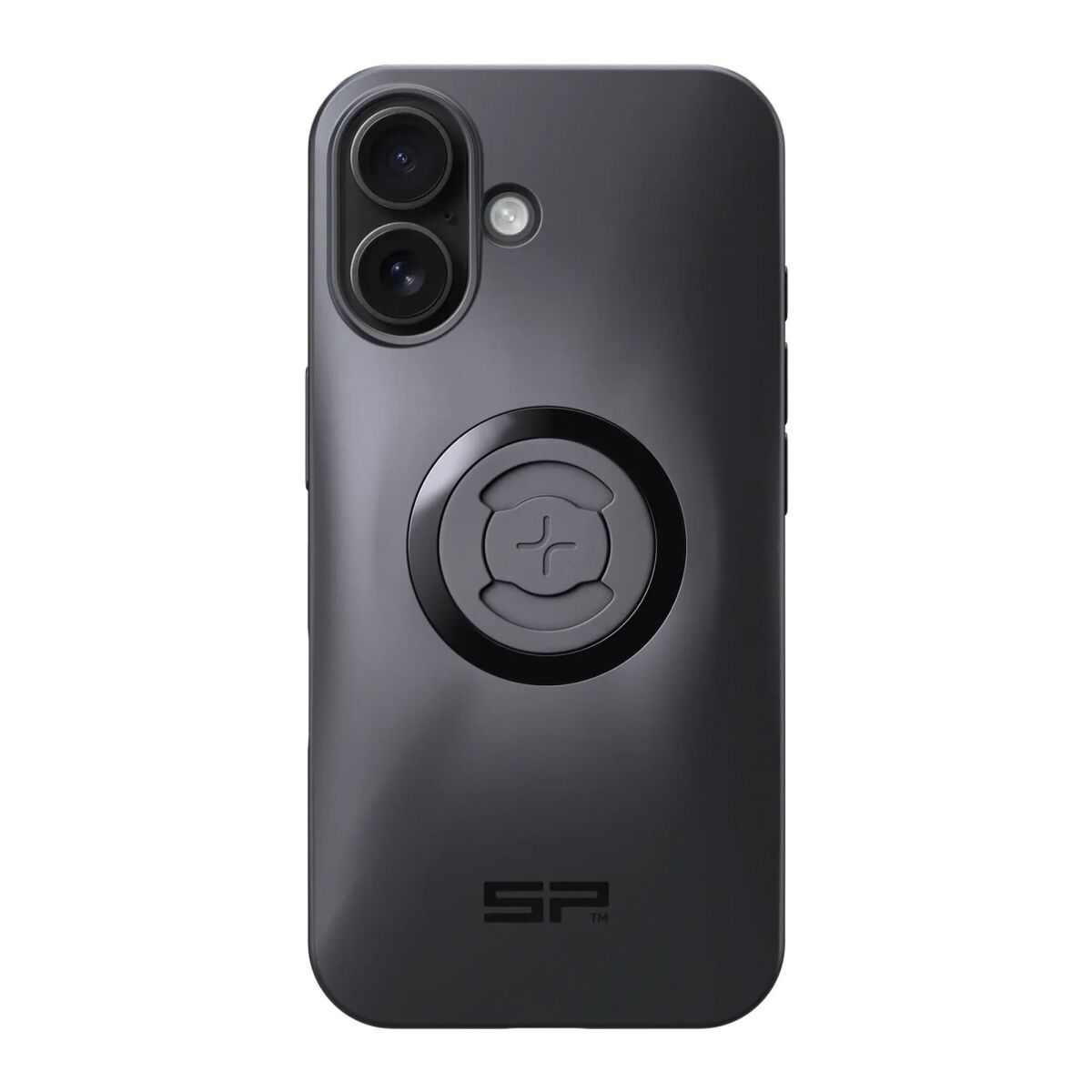 قطعات موتورسیکلت Sp Connect C+ iPhone 16 Plus موبایل کاور مشکی