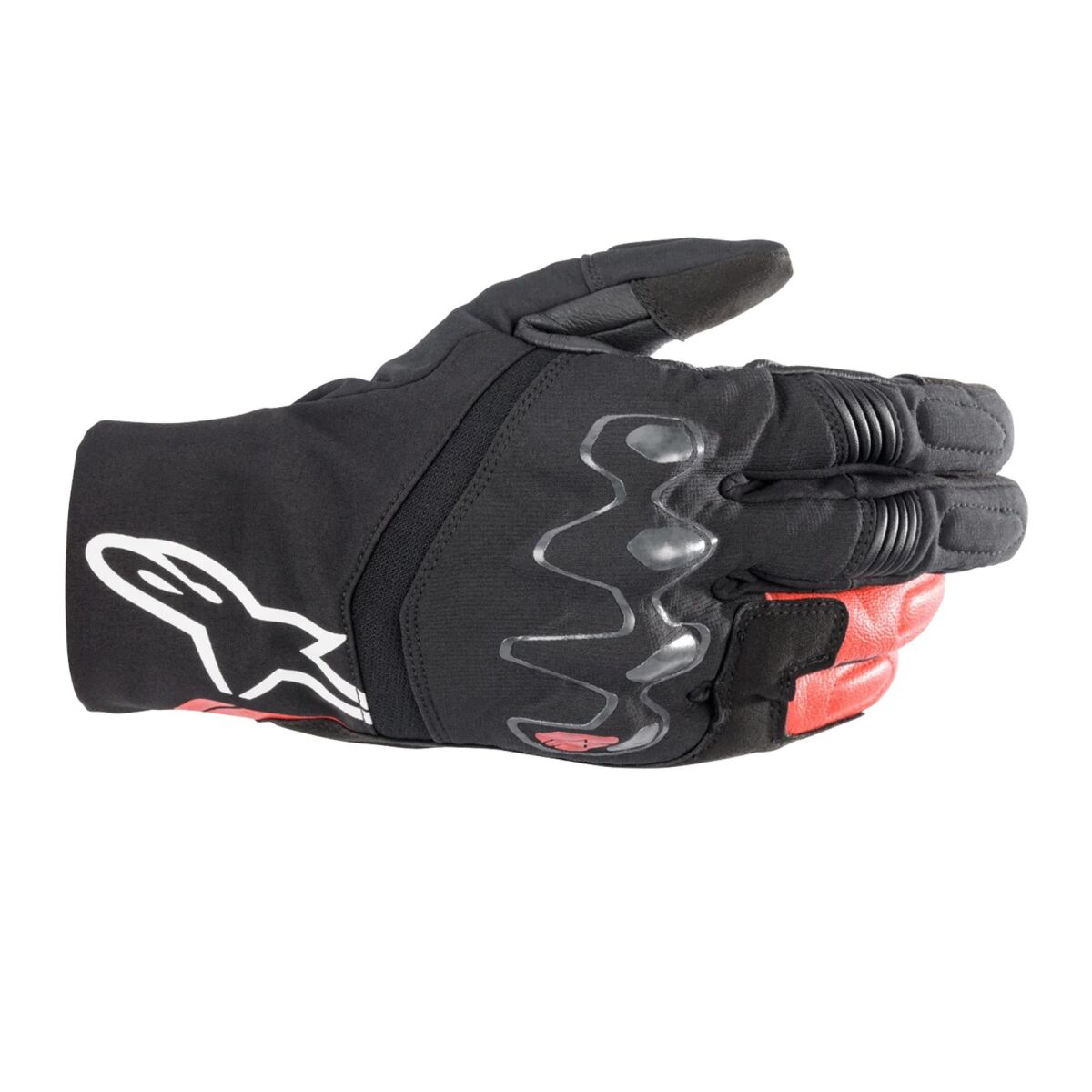 Alpinestars Hyde XT DS WP Korumalı Motosiklet Eldiveni Siyah / Kırmızı