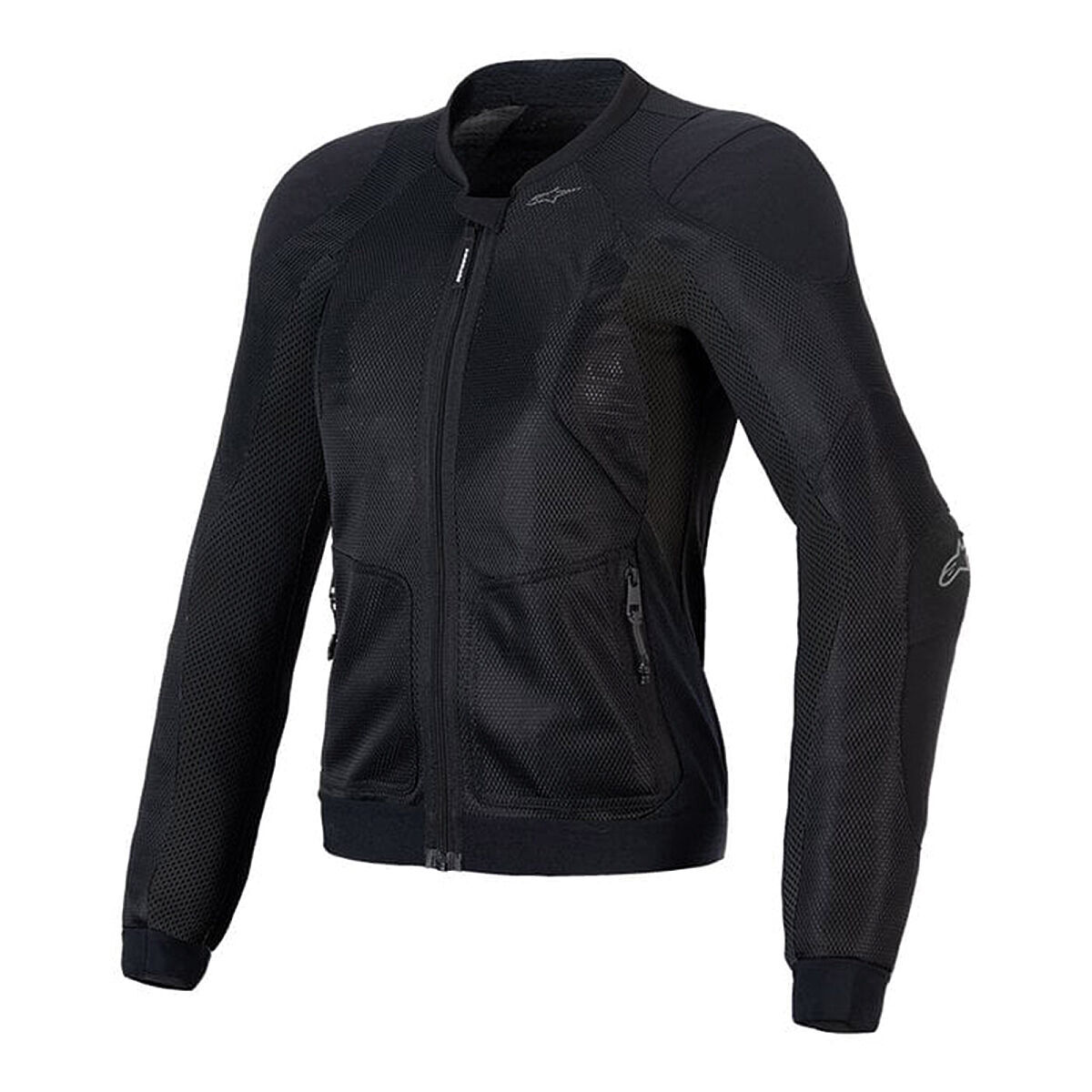 Alpinestars Stella Troop Air Korumalı Kadın Motosiklet Montu Siyah / Siyah