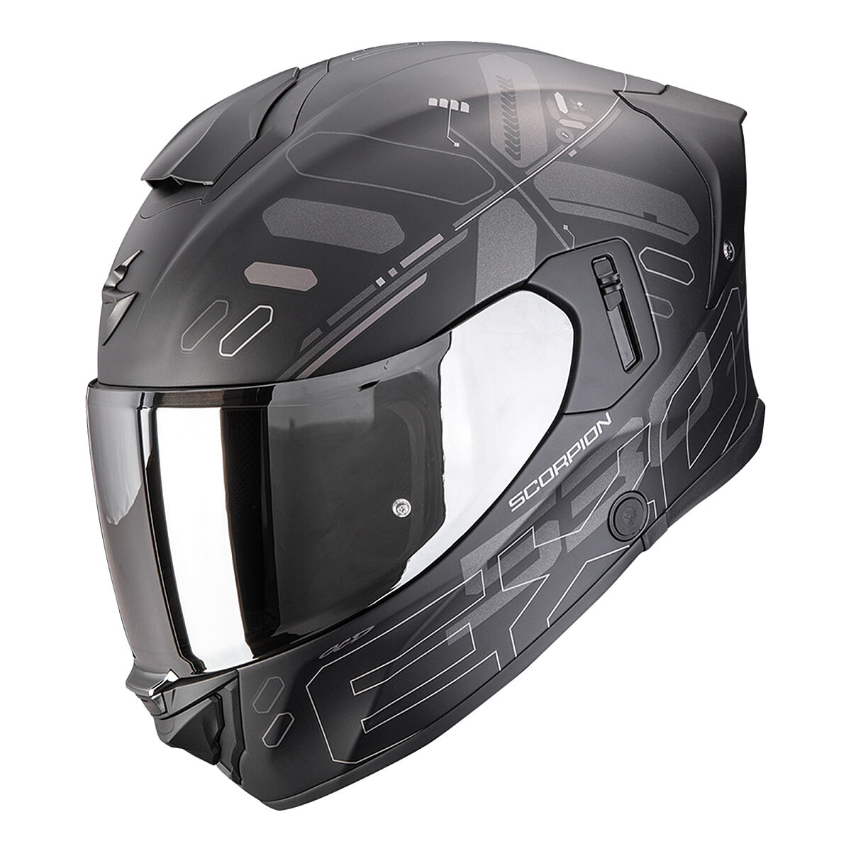 Scorpion EXO-530 Air Kapalı Motosiklet Kaskı Siyah
