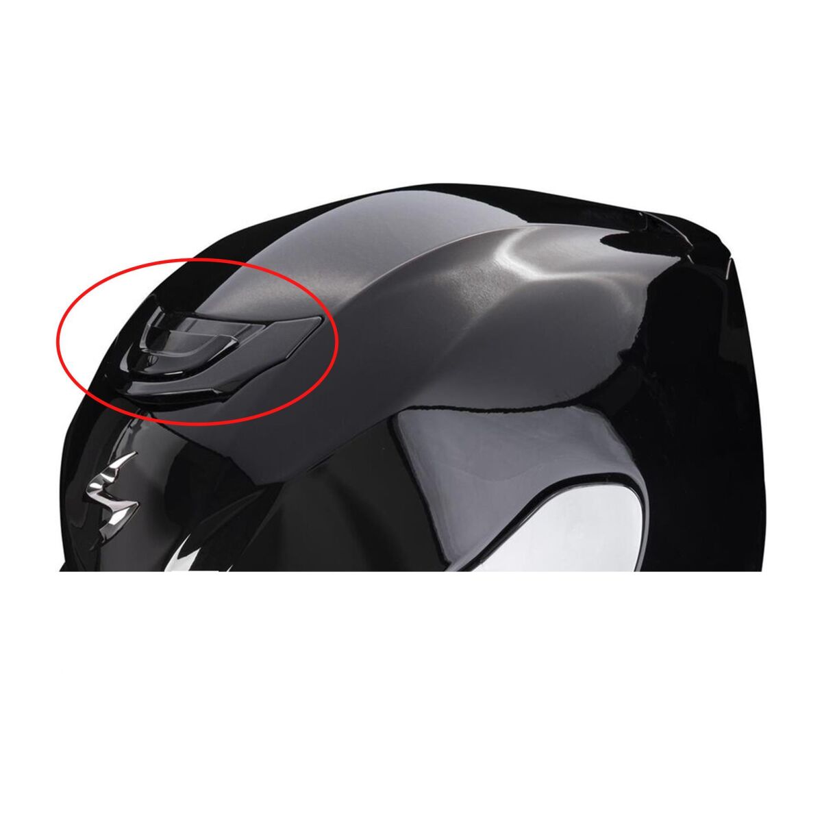 Scorpion EXO 391 تاج تهویه مشکی