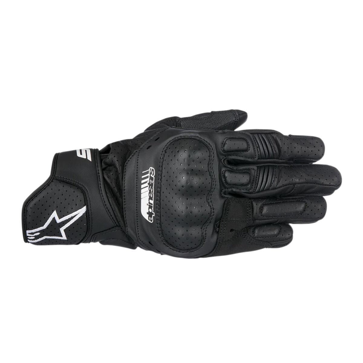 دستکش موتورسیکلت Alpinestars SP-5 چرمی محافظ‌دار مشکی