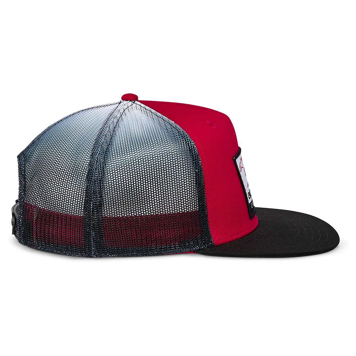 پوشاک روزمره موتور Alpinestars Cali Gradient Trucker کلاه کپ قرمز / مشکی
