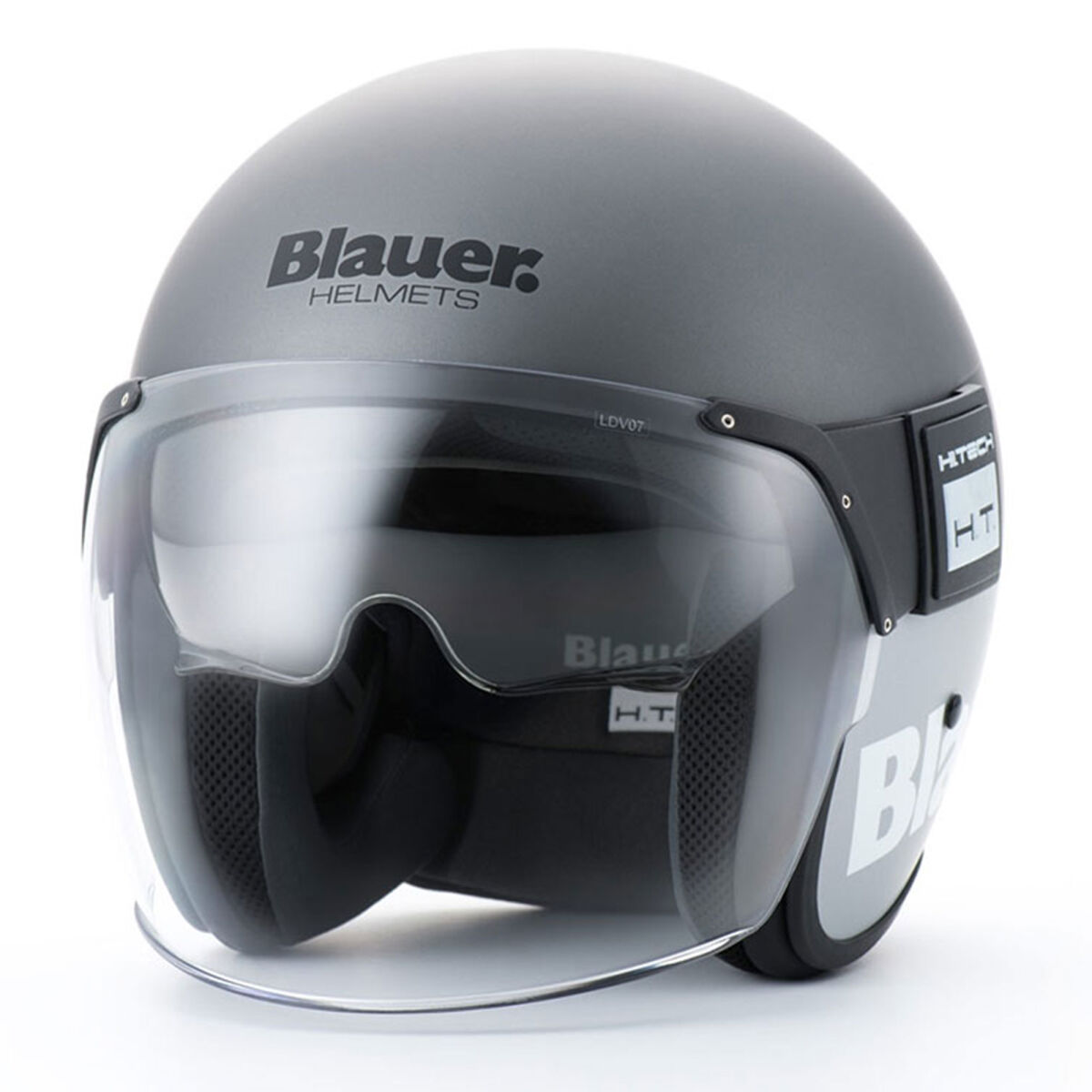 Blauer Pod 06 Açık Motosiklet Kaskı Titanyum