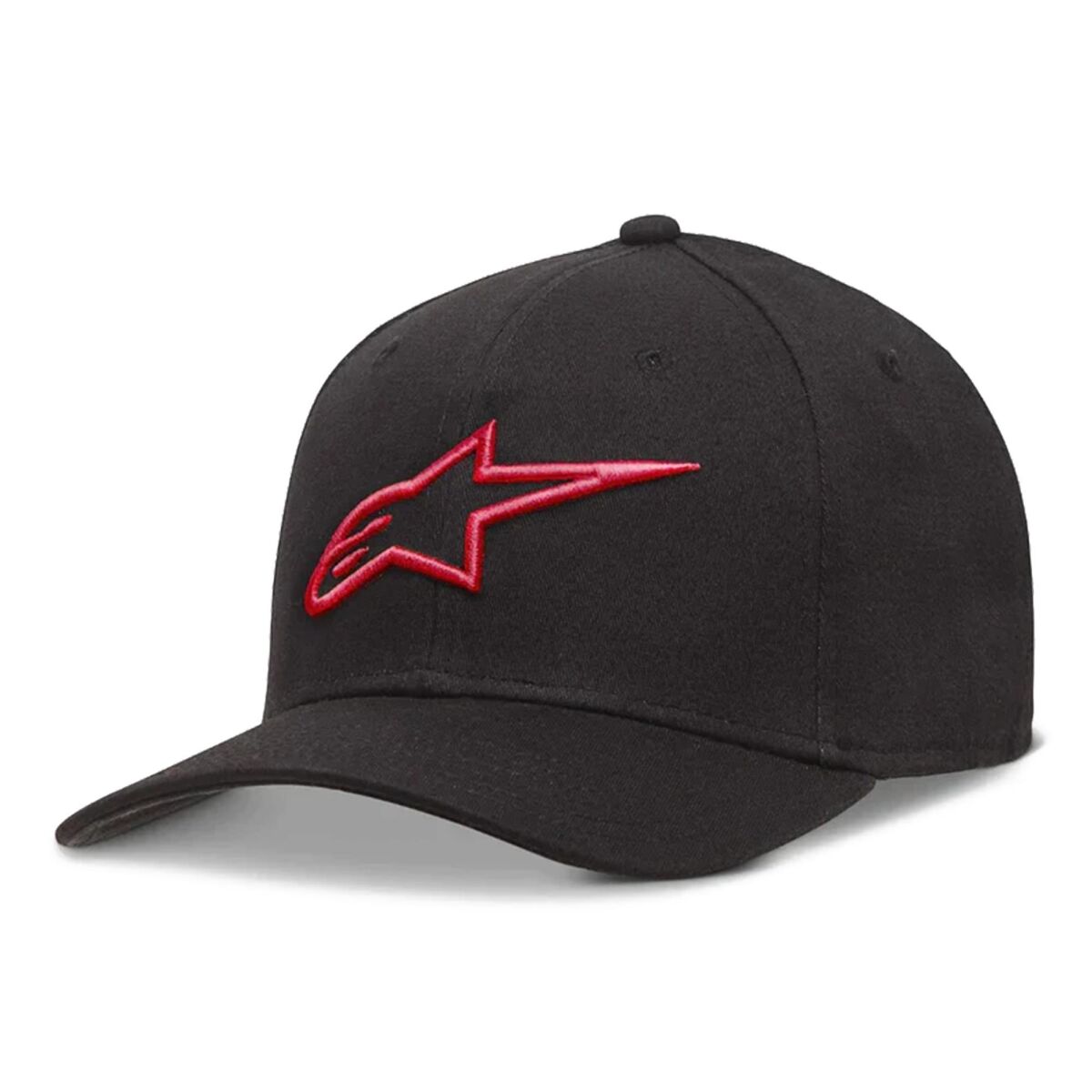 پوشاک روزمره موتور Alpinestars Ageless Curve کلاه کپ مشکی / قرمز