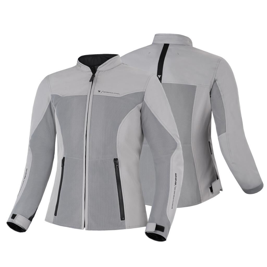 Shima Open Air Women Protective Motorcycle Jacket Grey