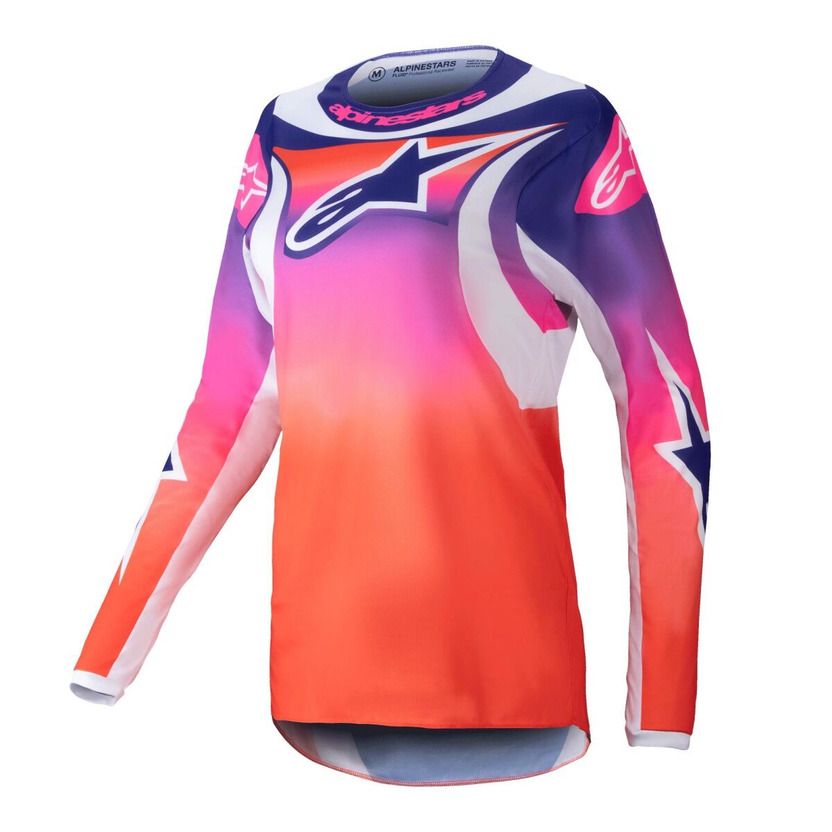 Alpinestars Stella Fluid Wurx Off-Road Women Motorcycle Jerseyi Red / White / Black