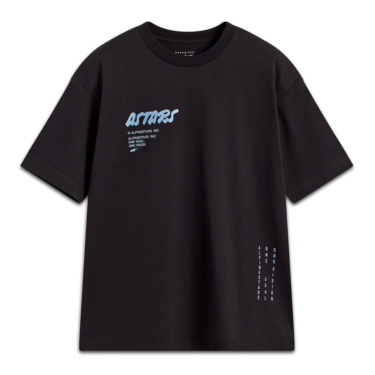 پوشاک روزمره موتور Alpinestars Chalk Oversize CSF تیشرت مشکی