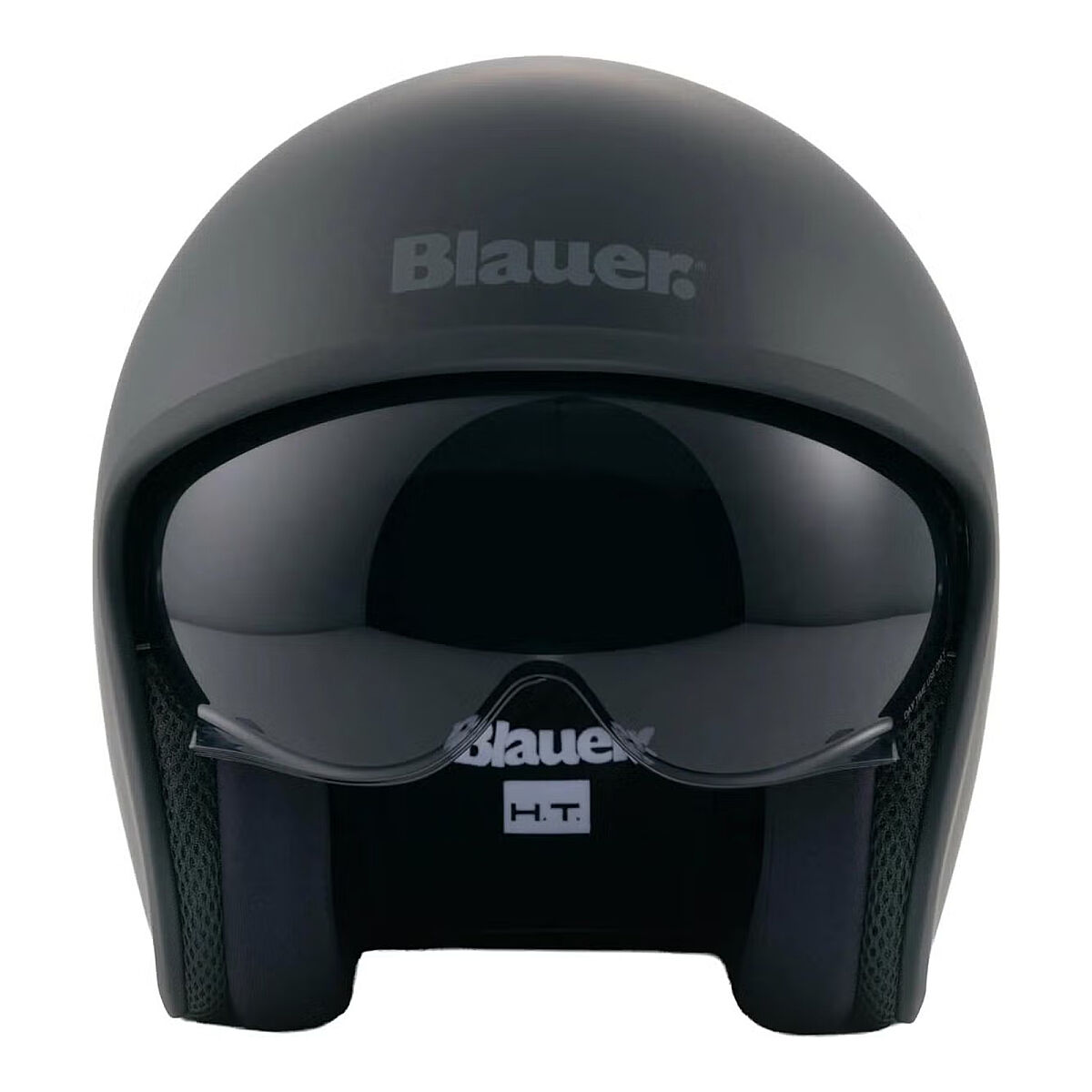 Blauer Pilot 4.0 Monochrome Light Motorcycle Helmet Matte Black