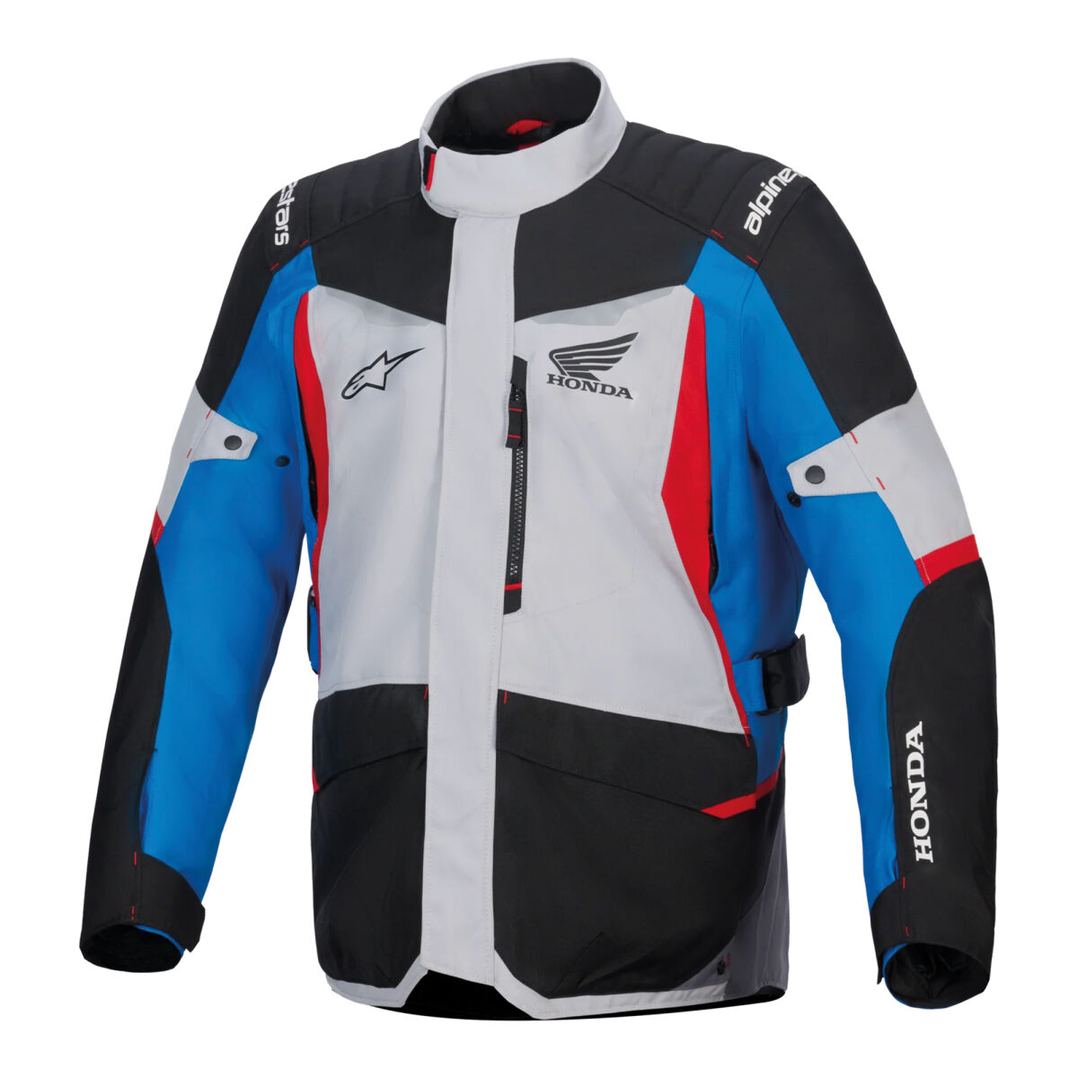 Alpinestars Honda ST-1 WP Protective Motorcycle Jacket Grey / Black / Blue