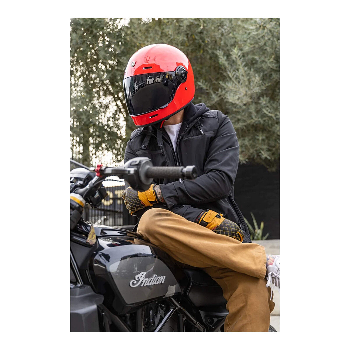 Torc T-1 Newport Kapalı Motorcycle Helmet Red