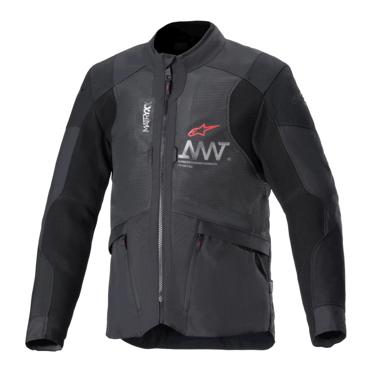 Alpinestars AMT-7 Air Korumalı Motosiklet Montu Siyah / Siyah