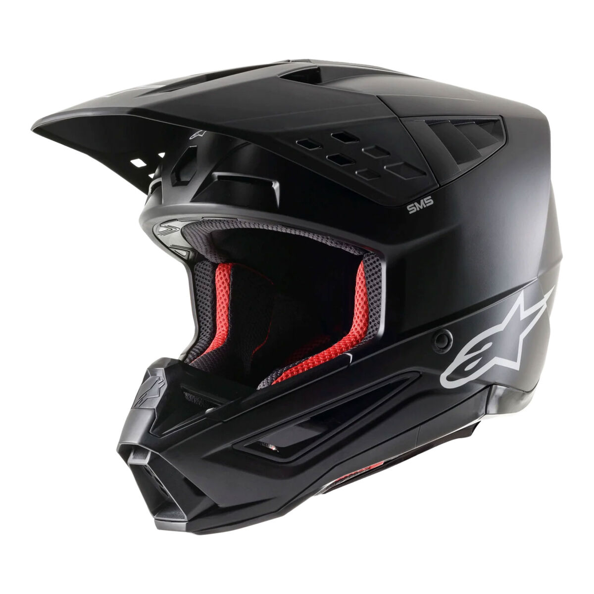 کلاه ایمنی موتورسیکلت GARAJJ Alpinestars SM5 آفرود کلاه ایمنی مات مشکی