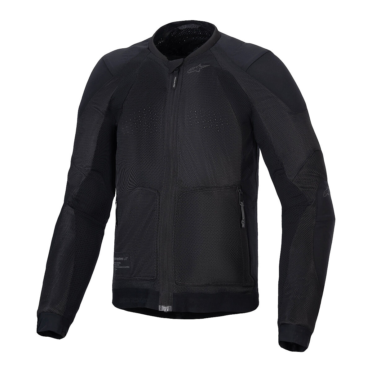 Alpinestars Troop Air Korumalı Motosiklet Montu Siyah / Siyah